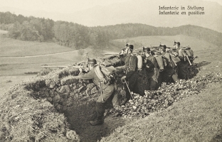 Infanterie en position