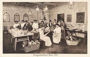 Kriegswäscherei Bern 1915	
